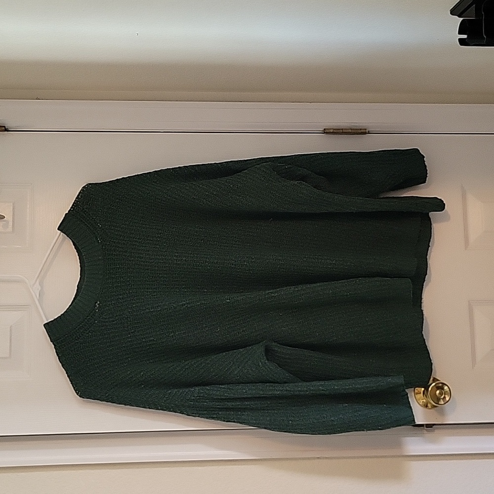 Oversized Green Sweater
